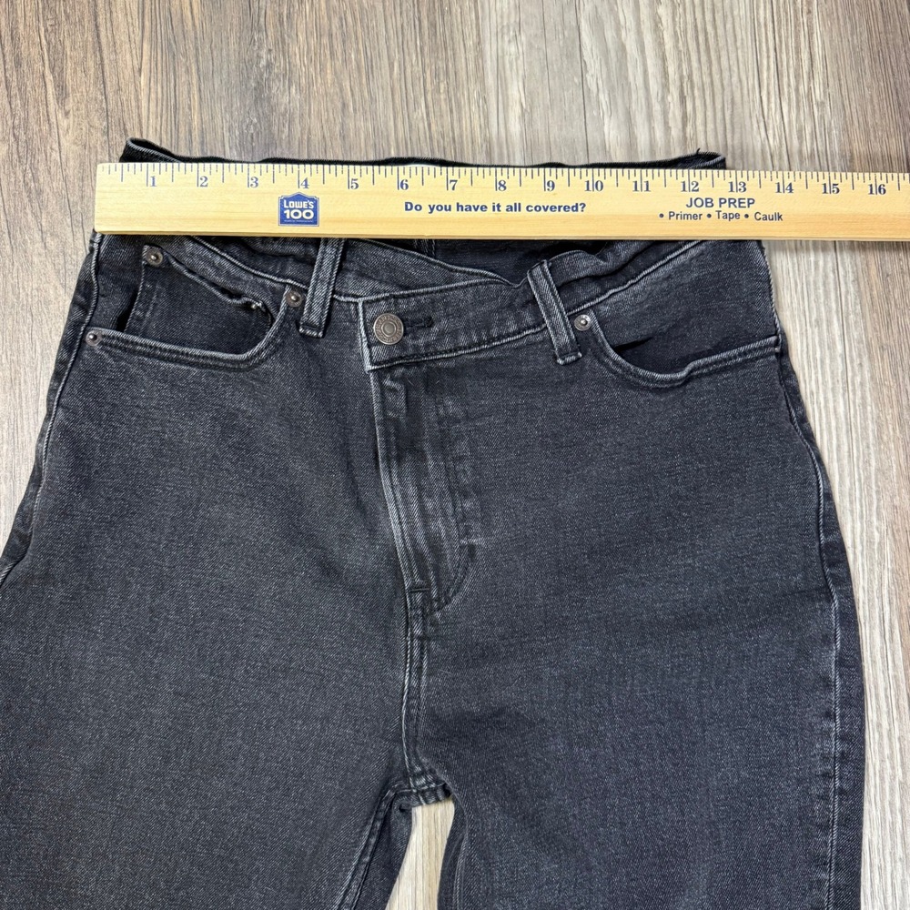 Abercrombie & Fitch The 90s Slim Straight Ultra High Rise Crossover Jeans 28/6 - Picture 5 of 8